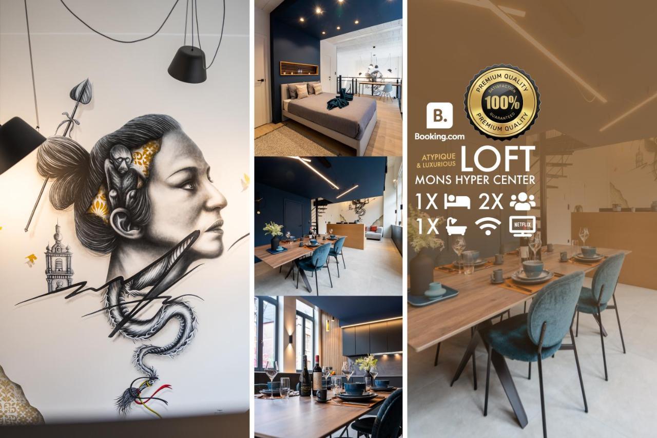 Atypique Loft Mons City Center ภายนอก รูปภาพ